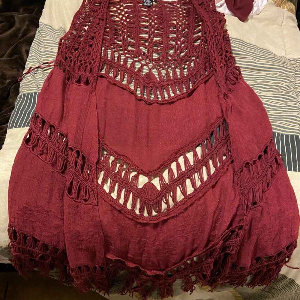 Fringe vest